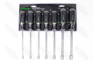 Hilmor 1839075 LHSM7PC 6" Shaft Magnetic Nut-Drivers, 7-Piece Set - Picture 1 of 4