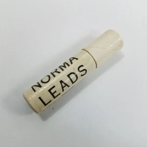 18 Vintage Norma braun schwarz 1,15 mm Druckbleistift Minen in Tube - Bild 1 von 4