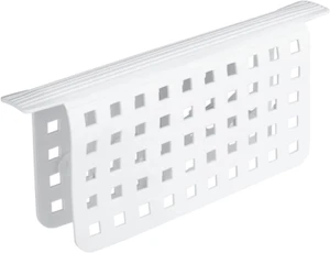Idesign Plastic Kitchen Mat Sink Protector, the Euro Collection - 11" X 12", Whi - Picture 1 of 12