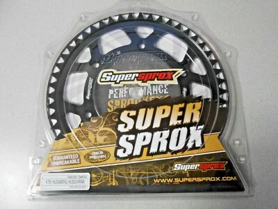 Roda dentada traseira de alumínio NOS Supersprox 50T Husqvarna KTM Husaberg RAL-990-50-BLK - Imagem 1 de 4