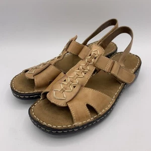 Sandalias de cuero marrón Natural Sole de Naturalizer Caleb para mujer 6 M - Imagen 1 de 6