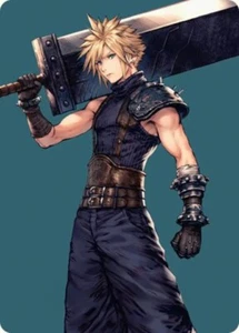 MTG Magic FIN Final Fantasy - 1x EN NM Art Series 50/53 Cloud, Ex-SOLDIER - Imagen 1 de 1