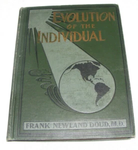 1901 Evolution of the Individual Frank Doud Natural Laws Antique Book 3rd 1905 - Picture 1 of 4
