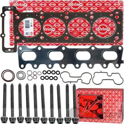 ELRING ZYLINDERKOPFDICHTUNG-SET SCHRAUBEN für MERCEDES W202 C208 R170 Kompressor - Bild 1 von 3
