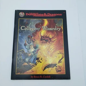 College Of Wizardry AD&D 2a edizione TSR 9549 completo con mappa - Foto 1 di 12