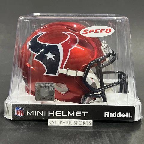 Houston Texans Red Alternate Riddell NFL Speed Mini Football Helmet Cover