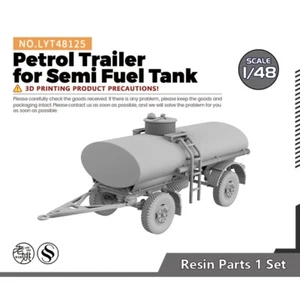 Miniature Factory Military Accessory Props Petrol Trailer for Semi Fuel Tank - Picture 1 of 3
