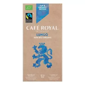 Café Royal Fair & Organic Lungo Bio Röstkaffee Nespresso Kompatibel 50 Kapseln - Bild 1 von 2