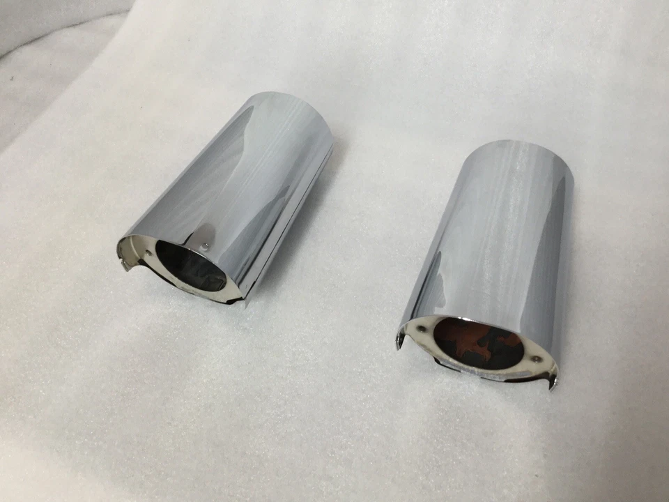 HARLEY 2014-22 TOURING CUSTOM Custom Cromo HORQUILLA PATAS CUBIERTAS/CAMPANOS (CAMBIO) Foto 1 de 4