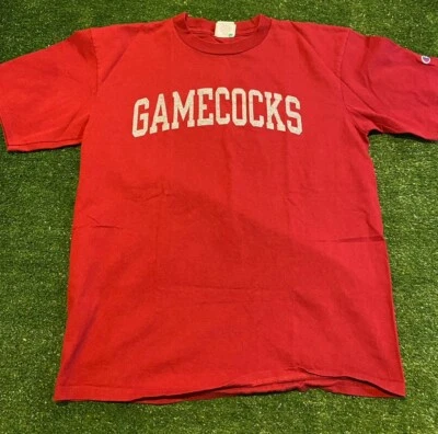 Vintage South Carolina Gamecocks shirt mens large red gray football Y2K 26 - Image 1 of 4