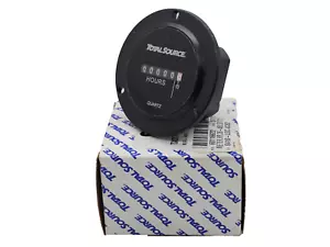NEW Total Source SY771 Hyster Forklift Plastic Face 2-3/4" Analog Hour Meter - Picture 1 of 7