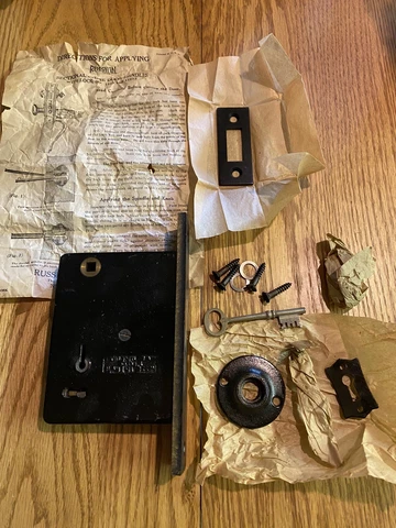 Russwin Sectional Store Mortise Door Lock/Latch With skeleton Key 1C Cover