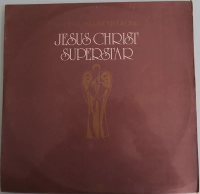 Jesus Christ Superstar ENGLAND UK Cast 12'' vinyl Lp 1972 rare - Image 1 of 3