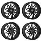4 Dotz Tanaka black wheels 8.5Jx19 5x120 for Tesla Model S