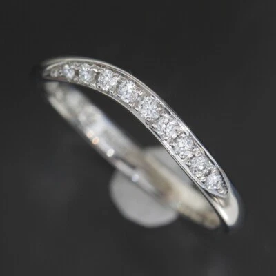 Anillo banda de diamantes Monnickendam 15Wr33 US5 platino 950 con caja E1793 Foto 1 de 4