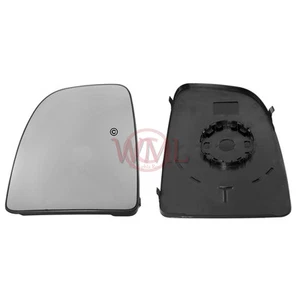 CITROEN RELAY 2006->2019 WING MIRROR GLASS,NON HEATED WITH BASE PLATE, LEFT SIDE - Picture 1 of 4