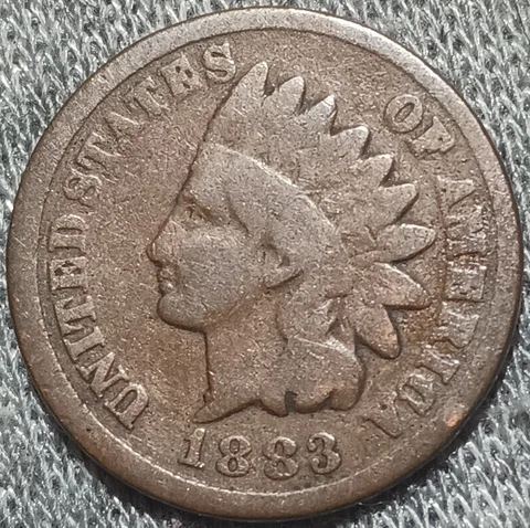 1883 Indian Head Penny (Get Coin Shown in Photo) **TOP SHELF PENNIES** Cover