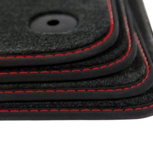 Alfombrillas negras para coche Audi A4 4 piezas - B8 2009-2016 FABRICANTE DE EQUIPOS ORIGINALES terciopelo de calidad S4 - Imagen 1 de 7