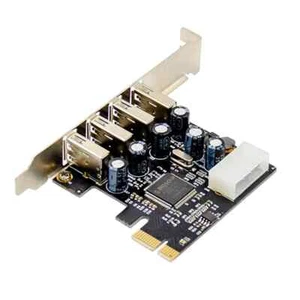 PCI-E to 4 Ports USB 2.0 Converter card PCIE USB2.0 Adapter Card MCS9990 Chipset - Picture 1 of 4