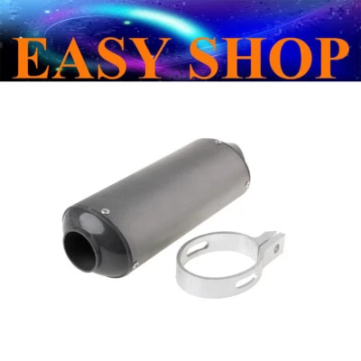 Universal Motorcycle Exhaust Muffler & Clamp Thumpster Pit Dirt Bike 38mm ATV AU - image 1 of 4
