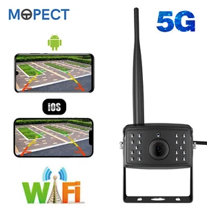 Para Android IOS Phone iPhone Camión Coche WIFI 1080P Radio Cámara de Retroceso Inalámbrica HD - Imagen 1 de 12