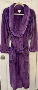 Classic Element Size Large Purple Women’s Bath/Lounge Robe Very Comfortable - Picture 1 of 13