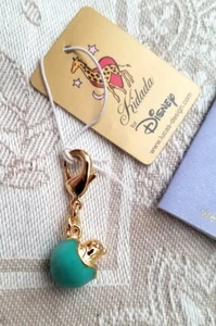 Disney Couture Kingdom Robin's Egg Blue Charm 14KGold Plated Designer Kidada NWT - Picture 1 of 8