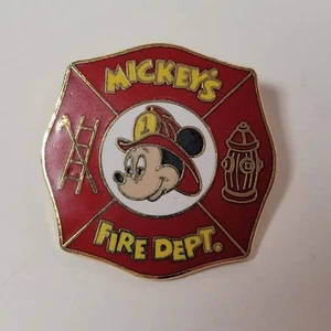 Vtg 2004 Walt Disney World Mickey’s Fire Department Trading Pin Lapel PA 20-13 - Picture 1 of 2
