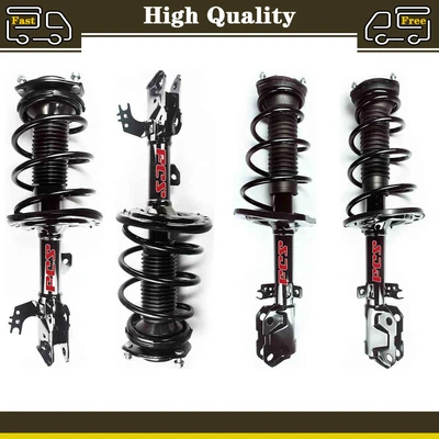 Puntales y resortes FCS completos cargados delanteros y traseros para Toyota Camry SE 2012-2016 Foto 1 de 4