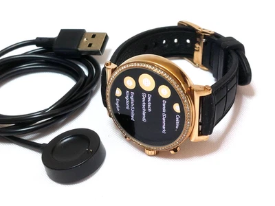 Smartwatch Michael Kors Access tela sensível ao toque geração 4 tom rosa-ouro modelo DW7M2 - Imagem 1 de 4