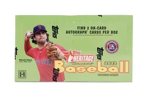 2022 Topps Heritage Minor League Baseball Factory Sealed Hobby Box - Picture 1 of 1