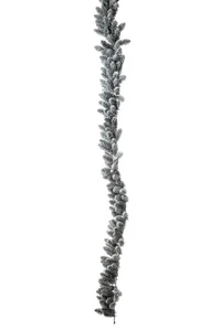 ARPIMEX Weihnachtsgirlande Schneeweißer Kiefernzweig H 270 Cm - Bild 1 von 2
