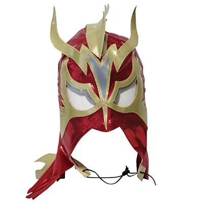 Máscara de lucha libre semi réplica Ultimo Dragon roja Lucha Libre Pro Foto 1 de 4