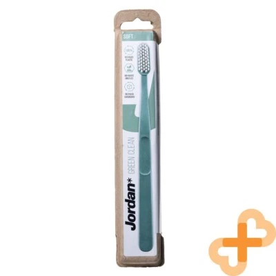 JORDAN GREEN CLEAN Toothbrush Soft Bristles Random Color Sustainable Materials - Image 1 of 4