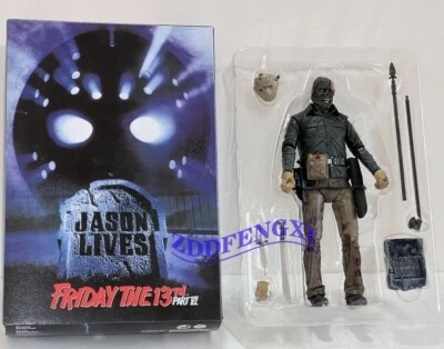 Figura de acción NECA Friday the 13th Part 6 Jason Voorhees 7" Ultimate modelo 1:12 Foto 1 de 4