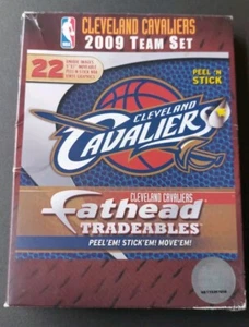 2009 Cleveland Cavaliers Fathead Tradeables team set nib 22 5x7 images LeBron+ - Picture 1 of 4