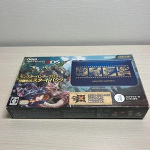 Nintendo New Nintendo 3DS LL Monster Hunter Hunting Pack Game MH Japan - Picture 1 of 6