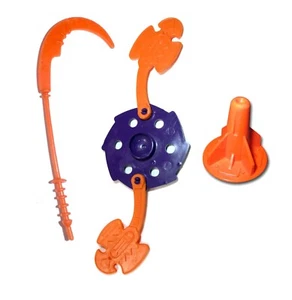 PREVENDITA Masters Universe MOTU Vintage Twistoid Falce Spinner Piedistallo Repro - Foto 1 di 5