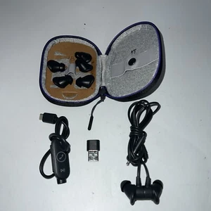 TESTED Logitech Zone Wired Earbuds NOT COMPLETE - Picture 1 of 6