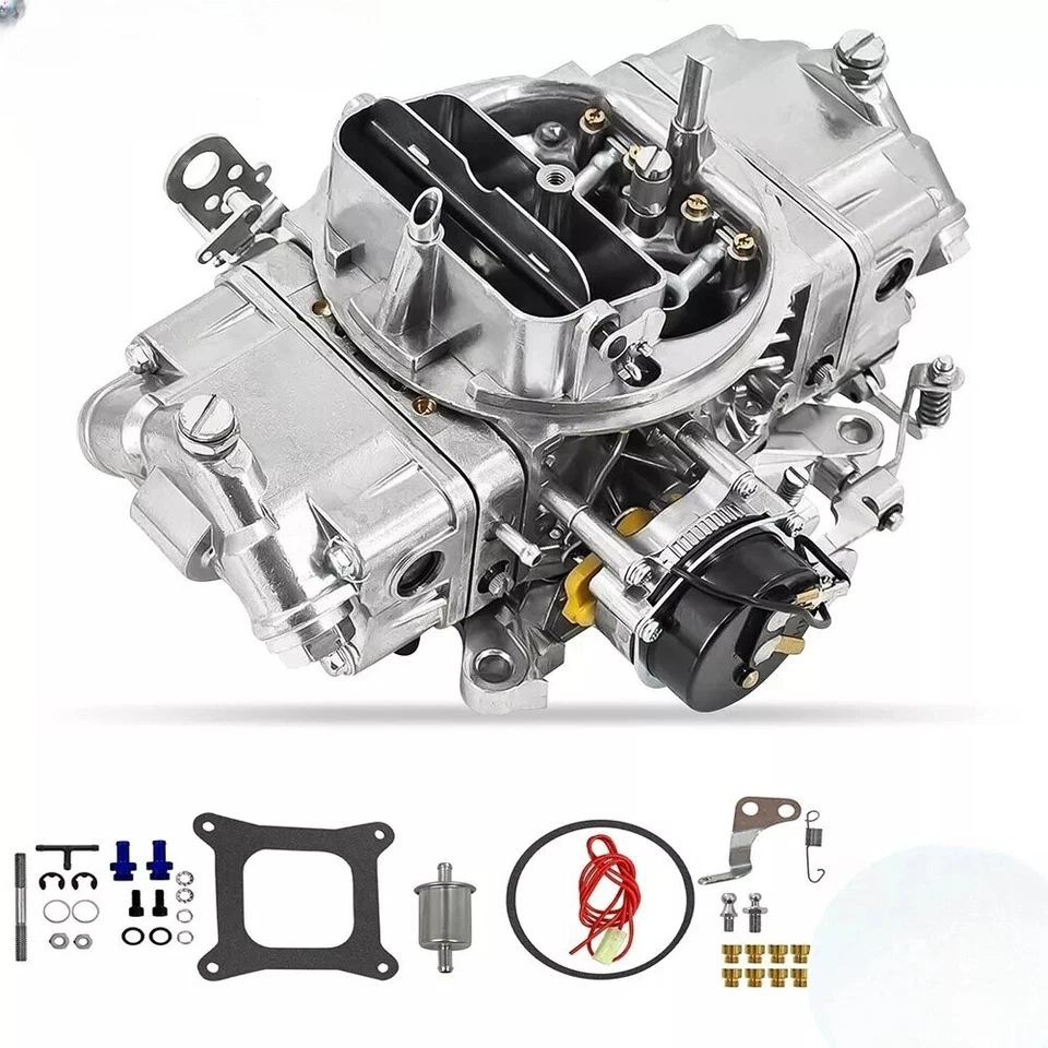 4 barriles para carburador Holley 750CFM Carb E-Choke doble bomba Street Stripe Foto 1 de 4