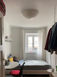 IKEA Malm bed white 140*200cm incl. slatted frame with matress & topper - Bild 1 von 3