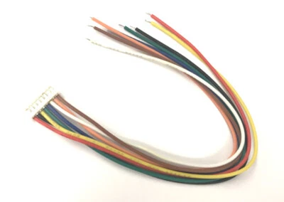 8-Pin JST-ZH mini 1.5mm female housing connector socket 15cm 28AWG cable 50pcs - Image 1 of 4