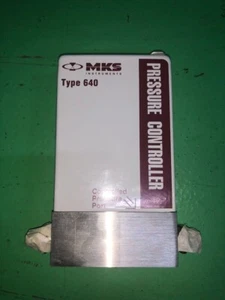 MKS INSTRUMENTS TYPE 640 PRESSURE CONTROLLER 640A-22987 - RANGE 50 Torr - Picture 1 of 3