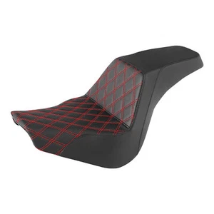Black Driver Passenger Seat Fit For Harley Softail Street Bob FXBB FXST 2018-25 - Picture 1 of 11