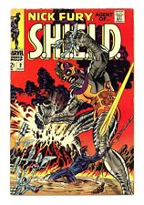 NICK FURY AGENT OF SHIELD #2 5.0 STERANKO COVER OW PGS 1968