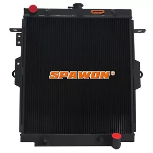 SPAWON Radiator For Toyota Land Cruiser HDJ78R HDJ79R HZJ78R HZJ79R 4.2L 1999-07 - Picture 1 of 7