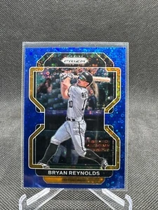 Panini Prizm 2022 - Bryan Reynolds, #18 - Blue No Huddle, /199 - Piratas - Imagen 1 de 2