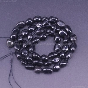 Top Natural Gemstone Freeform Nugget Tumble Stone 6mm 8mm 10mm Loose Beads 15.5" - Picture 1 of 39