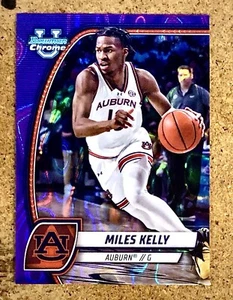 2024-25 Bowman cromo U baloncesto púrpura refractor de lava millas Kelly ALT-2 - Imagen 1 de 3