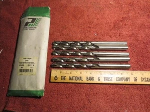 Menge 5 PTD, 1/2" (0,500") Extra Lang 7-3/4" Länge Bohrer, USA. Neu. HSS. - Bild 1 von 5